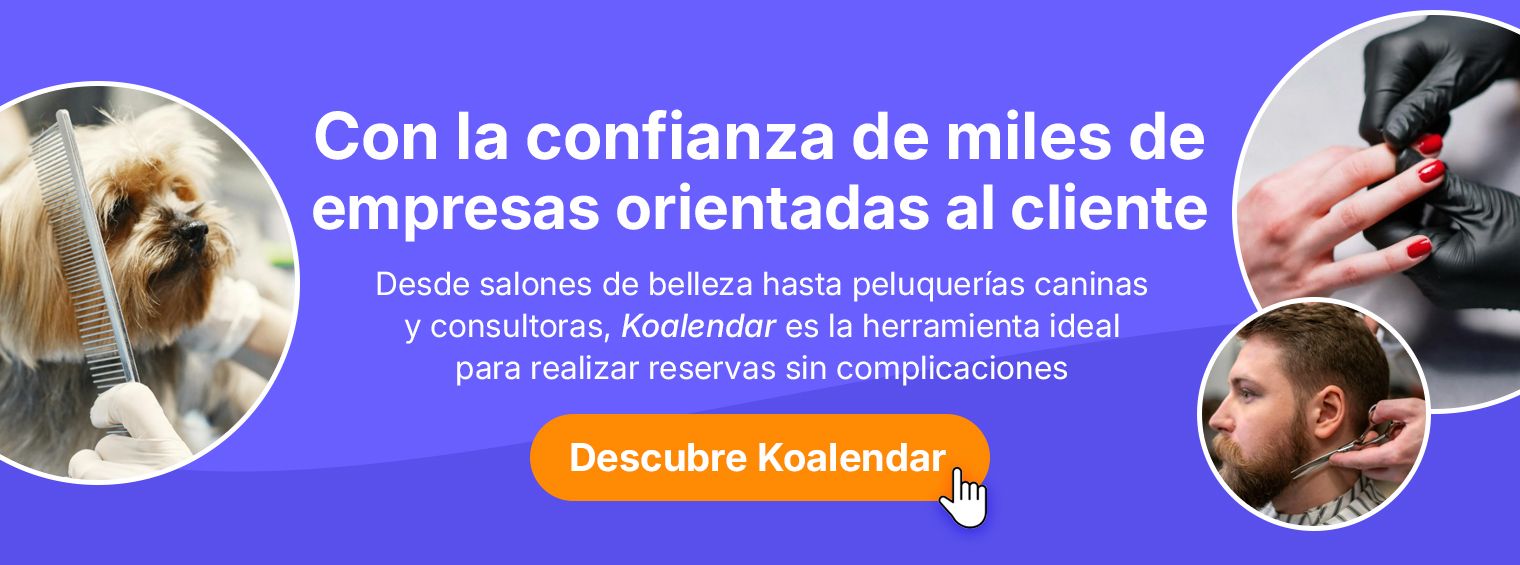 koalendar Aplicación gratuita de reservas para clases de fitness